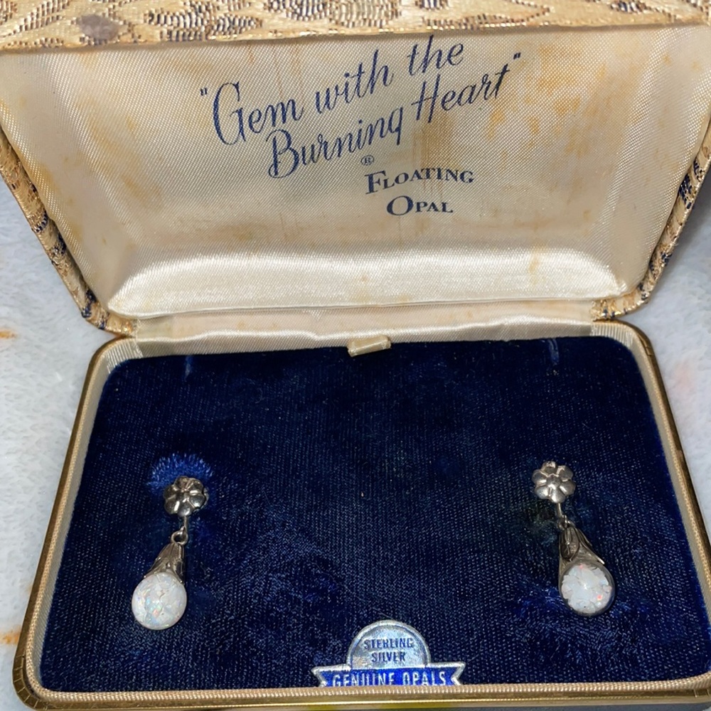 Vintage Opal Earrings